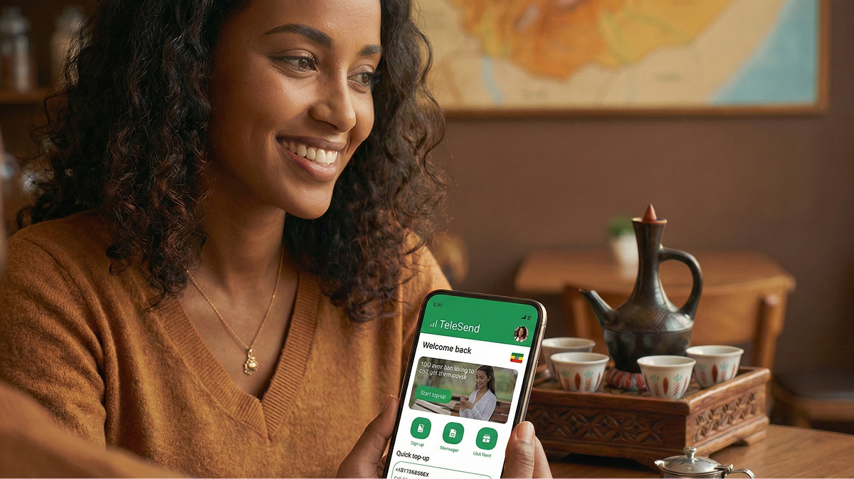 How to Send Airtime and Digital Gifts to Ethiopia from Abroad